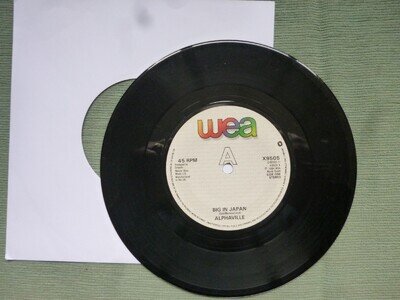 Alphaville - Big In Japan, 7" Single. 1984. VG.