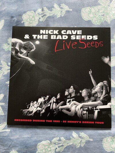 Nick Cave & The Bad Seeds Live Seeds RSD double Red Vinyl. Only Played Once