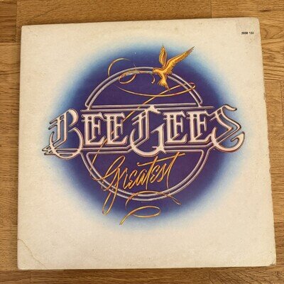 Bee Gees Greatest UK 1979 Trifold Vinyl Record Album LP Best of / Greatest Hits
