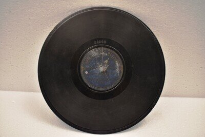 Rare 1910s Beka Grand Record India 78 RPM Sarasvati Bai Antique Shellac Disc