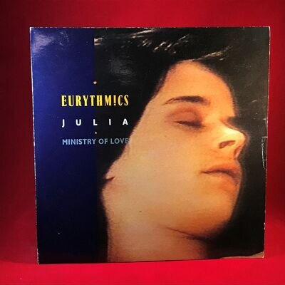 EURYTHMICS Julia 1985 UK 2 track 12" Vinyl Single Virgin record a Annie Lennox