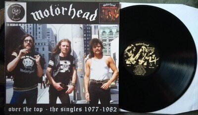 Motorhead Over The Top Singles 1977-82 France 2023 Unplayed From New Black Vinyl
