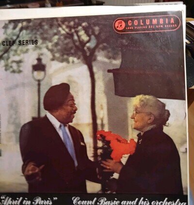 Count Basie April In Paris 12"Vinyl LP Record EX EX A1. B1
