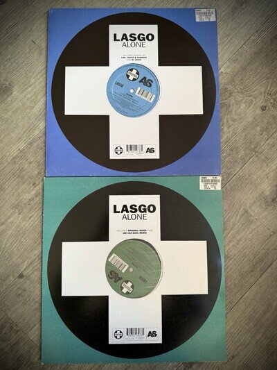 Lasgo - Alone (Original & Remixes) POSITIVA RECORDS - Trance Anthem (NM ) 2001