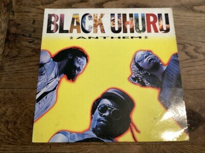 Black Uhuru ~ Anthem (LP) Vinyl Record 1984 Island Records ILPS9773