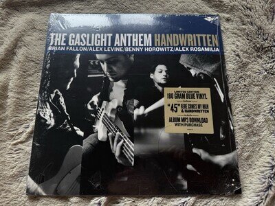 The Gaslight Anthem - Handwritten. Limited Edition 180g Blue Vinyl. New. Sealed