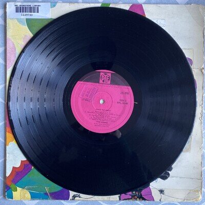 The KINKS - FACE TO FACE - 1st PRESS VINYL LP - A2 / B2 - BBC ARCHIVE