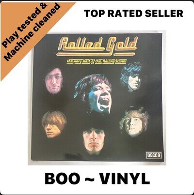 The Rolling Stones Rolled Gold The Very Best Of The Rolling Stones Double LP NM