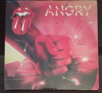 Rolling Stones "Angry" - 10" Single Vinyl - NEW FACTORY SEALED - Grade: New/Mint
