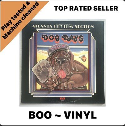Atlanta Rhythm Section *Dog Days* US Issue Lp Record 1975 Southern Rock VG+/VG+
