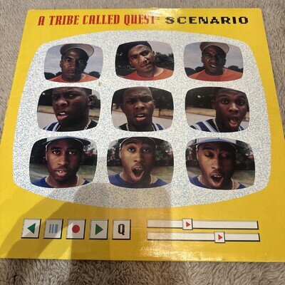 A Tribe Called Quest Scenario 12 Vinyl Single Jive Records Excellent 1992 Press