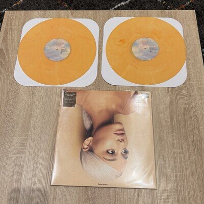 Sweetener Opaque Peach Vinyl Ariana Grande 2LP