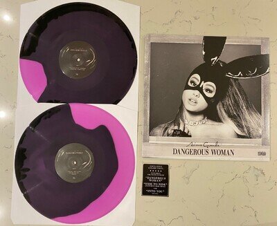 Ariana Grande - Dangerous Woman - Purple Swirl Vinyl LP Record - SOLD OUT
