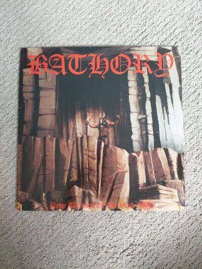 Bathory Under the Sign of the Black Mark FIRST PRESSING Vinyl