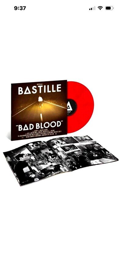 BASTILLE BAD BLOOD DELUXE LIMITED EDITION COLOR VINYL LP NEW FACTORY SEALED
