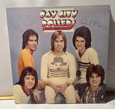 Vintage Bay City Rollers - Rollin' LP Vinyl Record