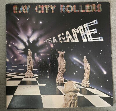 Bay City Rollers It’s A Game Vinyl Record LP 1977 NM/VG+