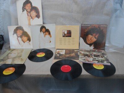 set 2 of 4 Barbra Streisand albums in good condition