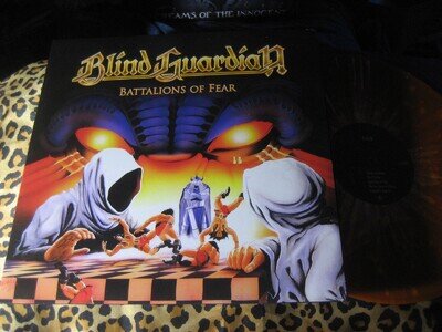 BLIND GUARDIAN battalions ORANGE VINYL LP 2018 PRESS helloween running wild