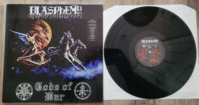 Blasphemy Gods Of War LP 1ST PRESS OG Osmose 1993 Beherit