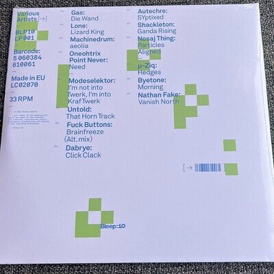 Autechre, Gas, Oneohtrix Point Never - Double Vinyl, Bleep IDM / Braindance 2xLP