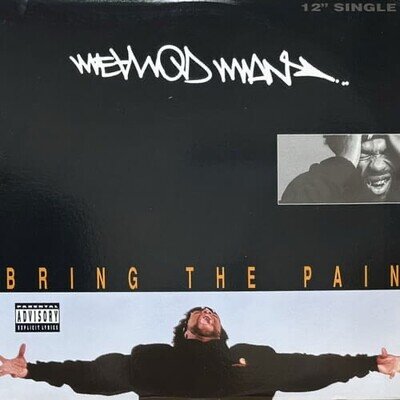 Method Man – Bring The Pain 12" Vinyl US Gangster Hip-Hop 1994 EX