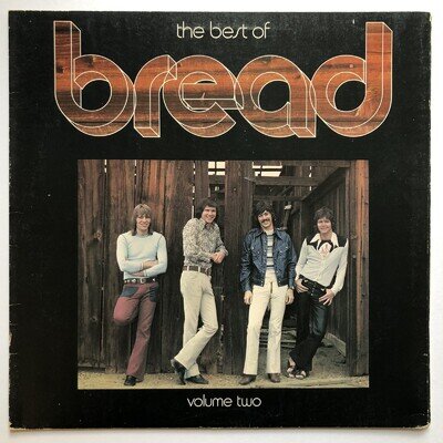 Bread, The Best Of Vol 2, Vinyl LP, Elektra 1973, VG/VG, K 42161, With Inner