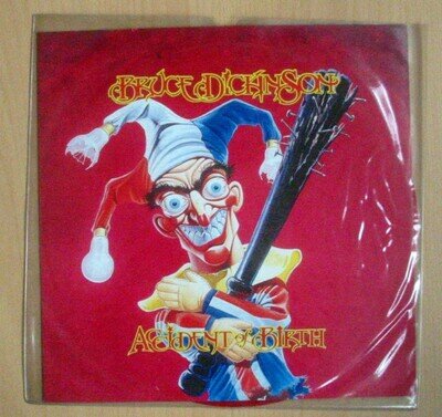 Bruce Dickinson ‎– Accident Of Birth 12" Red Vinyl