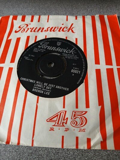 BRENDA LEE - CHRISTMAS WILL BE JUST ANOTHER DAY / WINTER WONDERLAND - CHRISTMAS