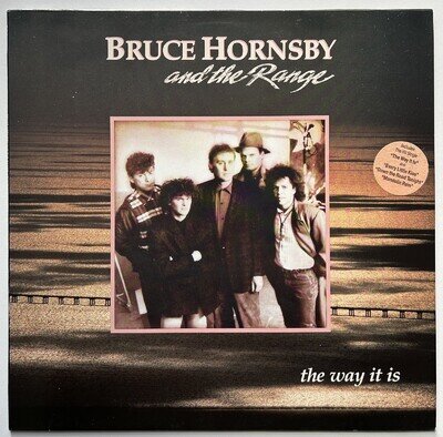 Bruce Hornsby And The Range : The Way It Is EU 1986 black vinyl LP VG+/EX A1/B2