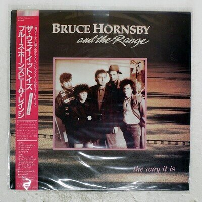 BRUCE HORNSBY AND RANGE WAY IT IS RCA RPL8348 Japan OBI VINYL LP
