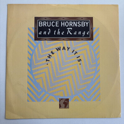 1986 VG+ 12" SINGLE: THE WAY IT IS - BRUCE HORNSBY & THE RANGE, RCA PT 49806