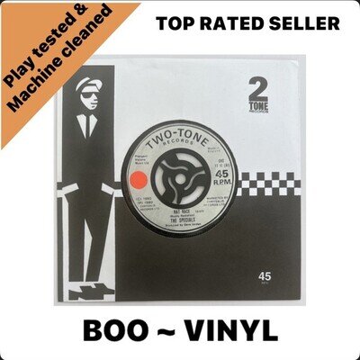 The Specials - Rat Race - 7" Vinyl Record 2 Tone EX / M