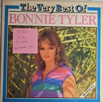 Bonnie Tyler The Very Best Of Vinyl Record EX/VG RCALP5046 1981
