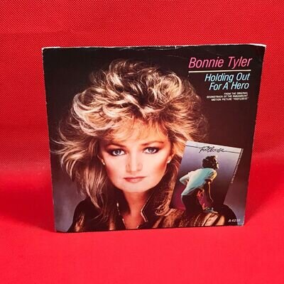 BONNIE TYLER Holding Out For A Hero 1984 7" Vinyl Single Faster Than The Speed