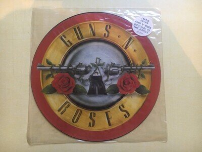 Guns N Roses Welcome To the Jungle 12" vinyl Rare Red Rim Geffen UK 1987 GEF30TP