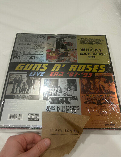 GUNS N' ROSES ‎Live Era ’87-’93 4LP Deluxe Edition /500