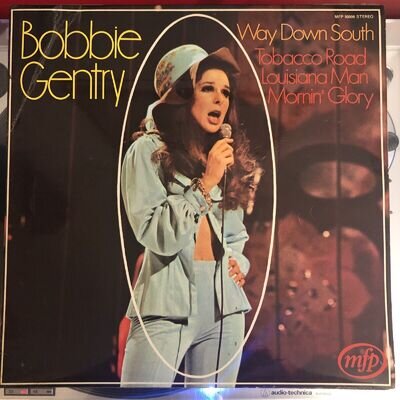 Bobbie Gentry, Way Down South, MFP 1972, Vinyl Lp, VG+/VG