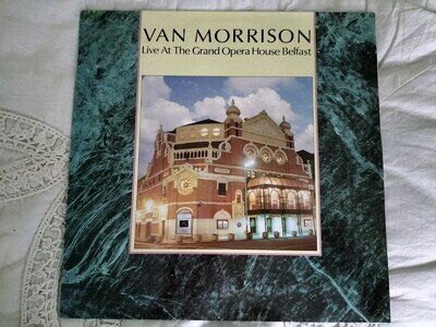 Van Morrison Original Live At The Grand Opera House Belfast 1984 LP Album Record