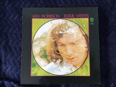 Van Morrison reissue Astral Weeks vinyl LP record.