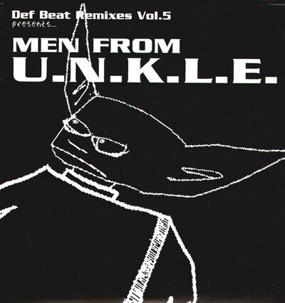 UNKLE - Def Beat Remixes Vol.5 Presents Men From U.N.K.L.E. 2x12" 2005 VG+/VG