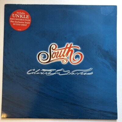 South, Colours In Waves, UNKLE, Vinyl 12” Single, Sanctuary 2003, EX/VG+, A1/B1