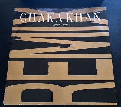 CHAKA KHAN - I'm Every Woman (Remix & Original Version) - 12" Vinyl Record 1989