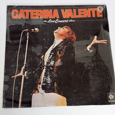 Caterina Valente - The Live Concert Album, LP, (Vinyl)