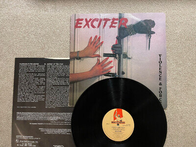 Exciter - Violence & Force (Lyric Inner)