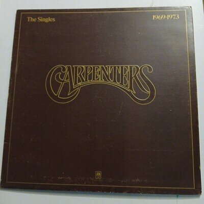 THE CARPENTERS-THE SINGLES 1969-1973 VINYL ALBUM LP (1973) FREE UK DELIVERY