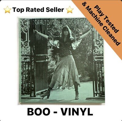 Carly Simon Anticipation LP Vinyl Record EX/VG+