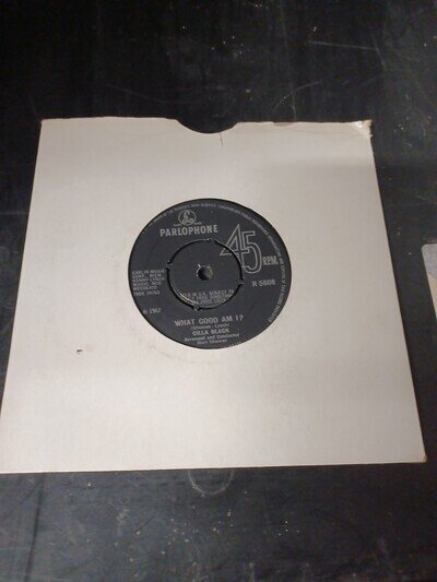 Vinyl Single Of Cilla Black