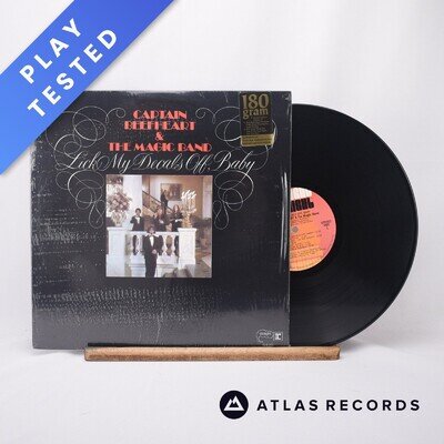 Captain Beefheart Lick My Decals Off, Baby 180G LP Album Vinyl Record - NM/EX