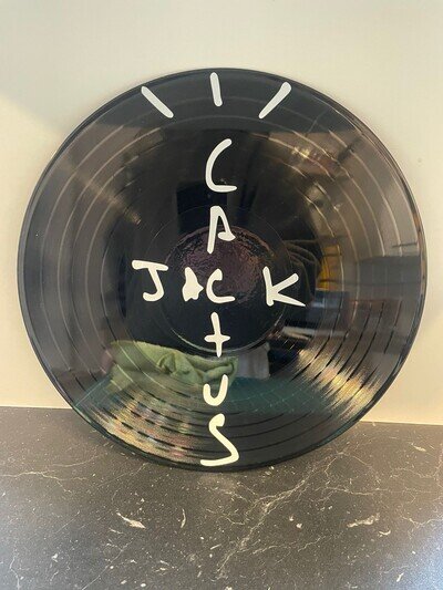 Travis Scott Cactus Jack 12 Inch Decorative Vinyl